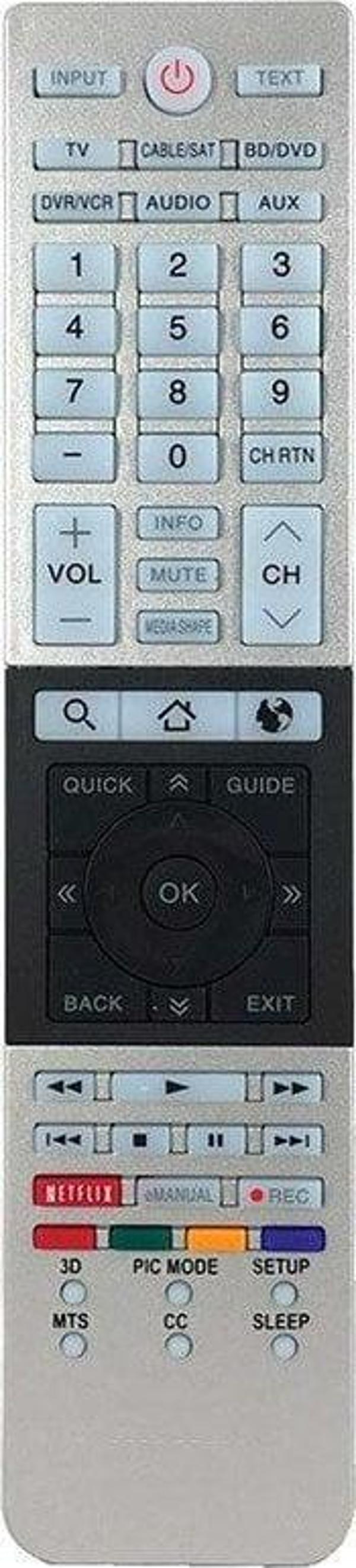 Toshiba RM-L1328 Netflix Tuşlu Lcd Tv Kumandası - Image 1