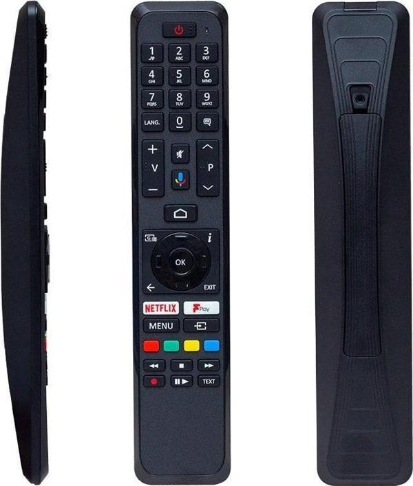 Vestel 43161 Netflix-Play-Mikrofon Tuşlu Ses Komutlu Lcd-Led Tv Kumanda - Image 1