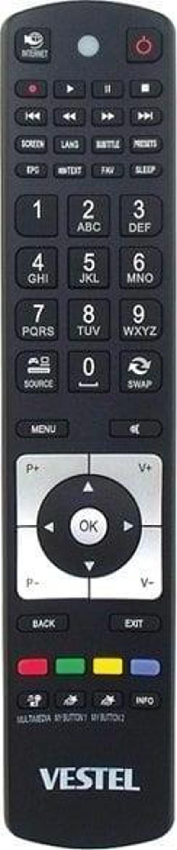 Vestel Yeni Lcd-Led Plazma Tv Kumandası - Image 1