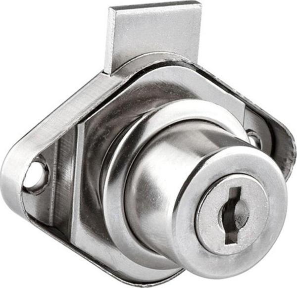 Metal Oval Çekmece Dolap Kilidi  - Image 1
