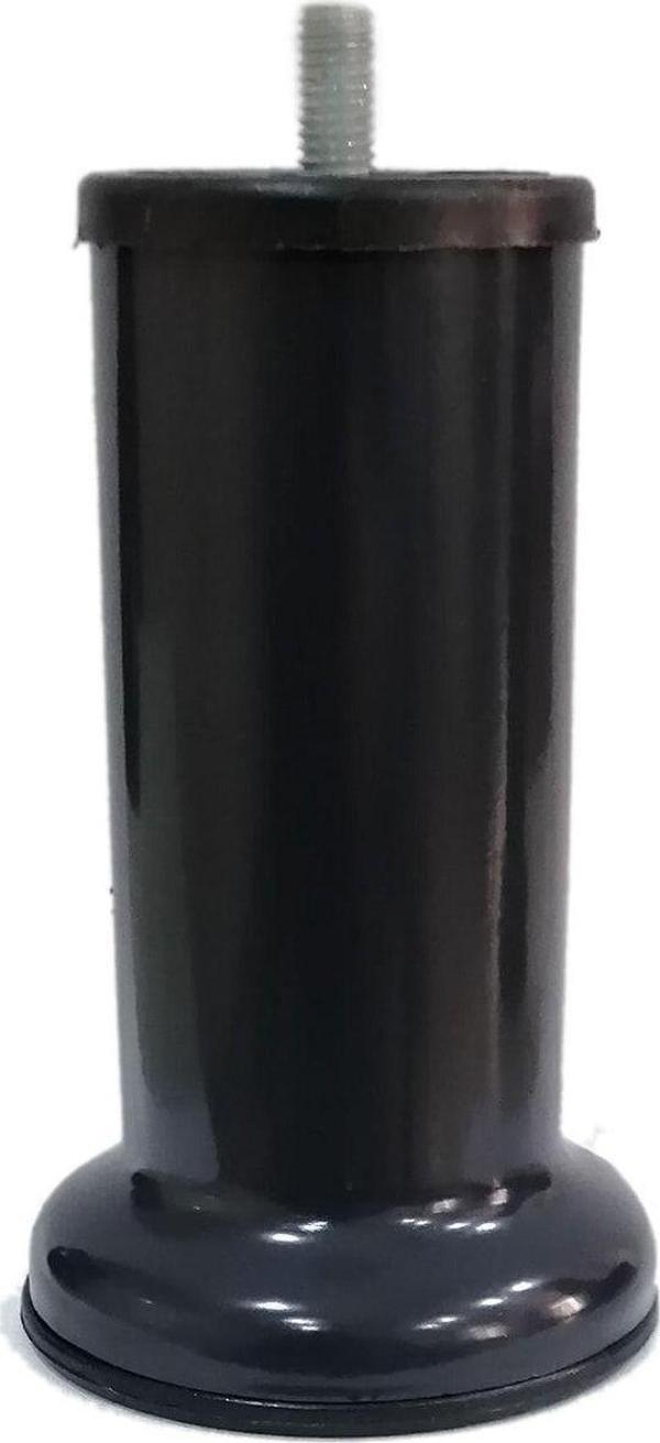 Baza Ayağı Koltuk Ayağı Kanepe Ayağı Antrasit Gri 12 Cm (3/8" Kalın Dişli)  - Image 1