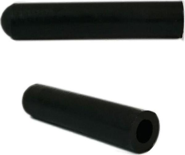 Plastik Sandalye Profil Ayak Pabucu 6'lık 20'li Siyah - Image 1