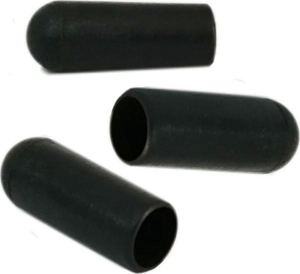 Plastik Sandalye Profil Ayak Pabucu 10'luk 20'lı Siyah - Image 1