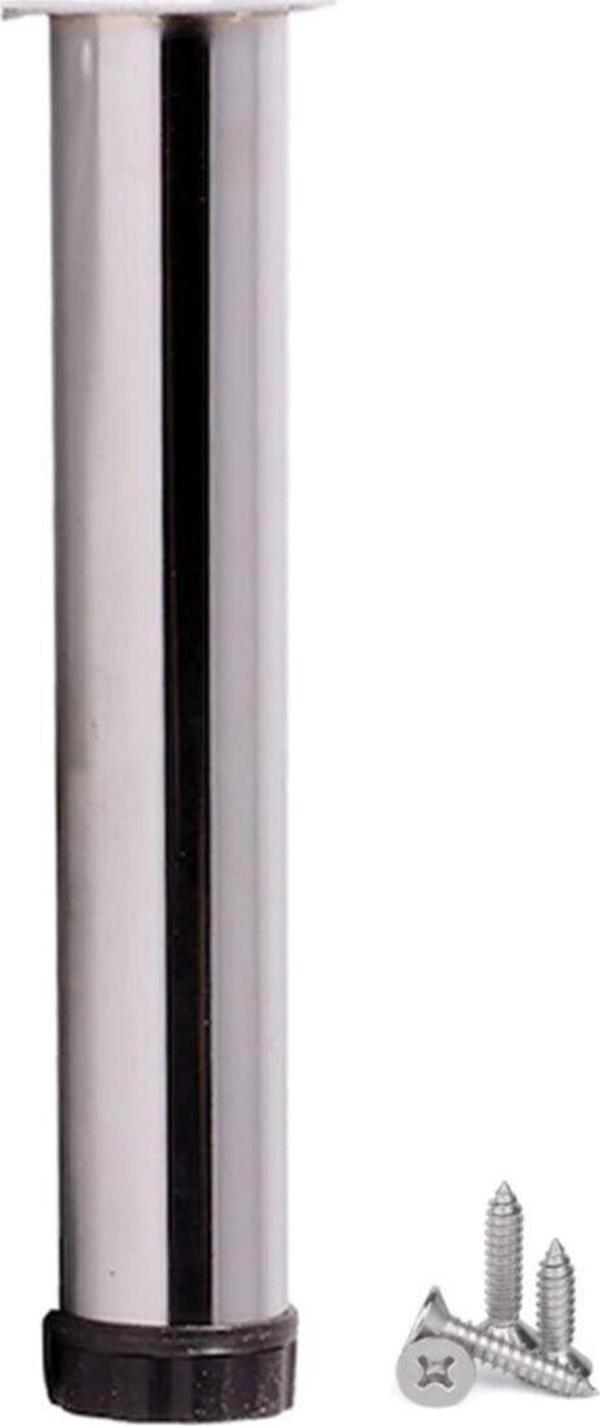 30 Cm Tablalı Ayarlı Masa Dolap Mobilya Tezgah Ayağı Çap 42mm  - Image 1