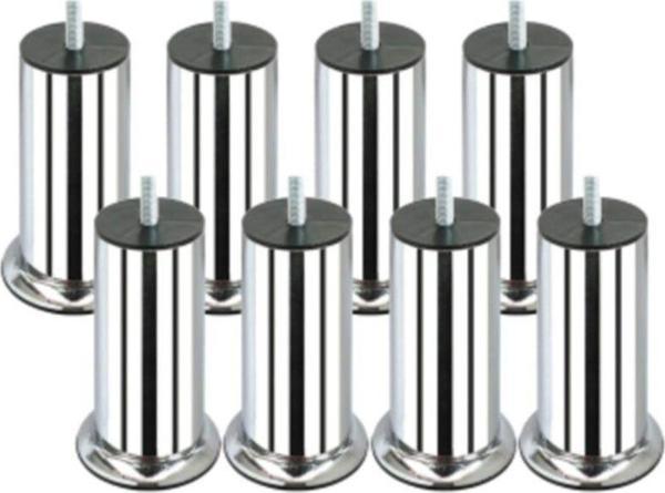 15 Cm Baza Ayağı Koltuk Ayağı Kanepe Ayağı Cıvatalı 3/8" (kalın Diş) (8 Adet)  - Image 1