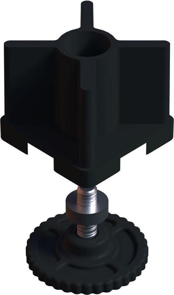 50x50 Gizli Ayarlı Rotil Ayak Takımı (siyah)  - Image 1