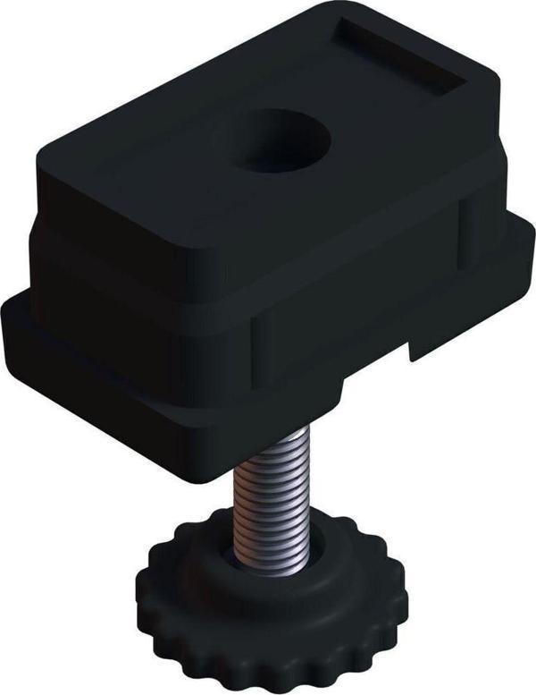30x50 Gizli Ayarlı Rotil Ayak Takımı (siyah)  - Image 1
