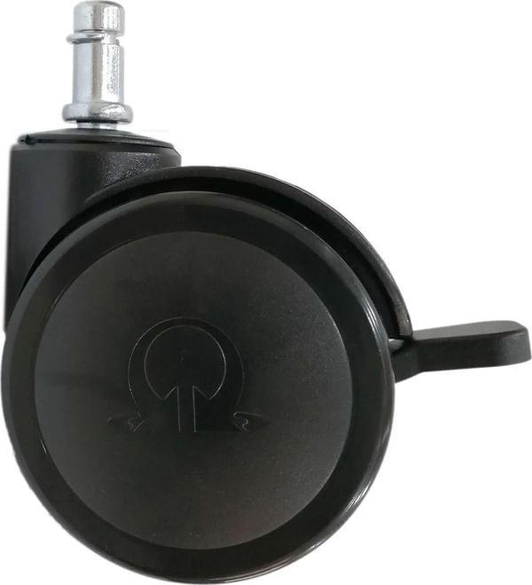 75 Lik Yedek Parça Pimli Döner Tekerlek Frenli Çap: 75 Mm  - Image 1