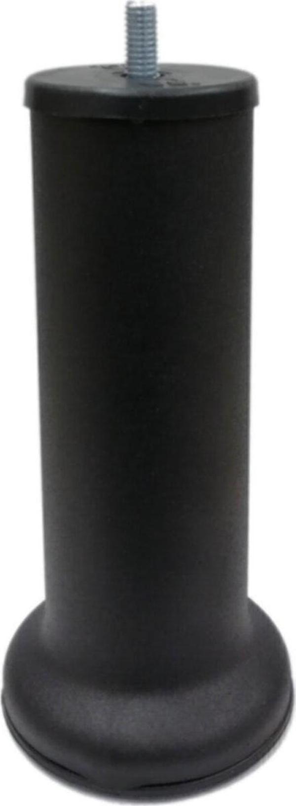 Mobilya Baza Ayağı 15 Cm Texture Siyah 3/8" Kalın Diş  - Image 1