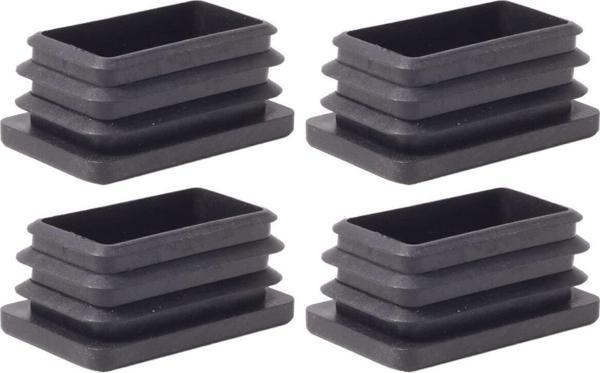 30x60 Mm Plastik Dikdörtgen Içe Geçme Profil Tapası (kutu) (4 Adet)  - Image 1