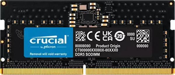 Crucial CT8G56C46S5 8gb 5600MHZ CL46 Ddr5 Dizüstü Bilgisayar Bellek - Image 1