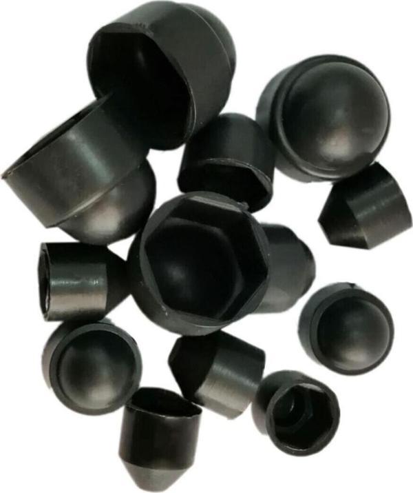 M6 Plastik Somun Gizleyici Kapağı Siyah (10 Adet)  - Image 1
