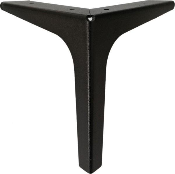 15 Cm Elegance Lüks Metal Mobilya Koltuk Baza Ayağı Siyah  - Image 1