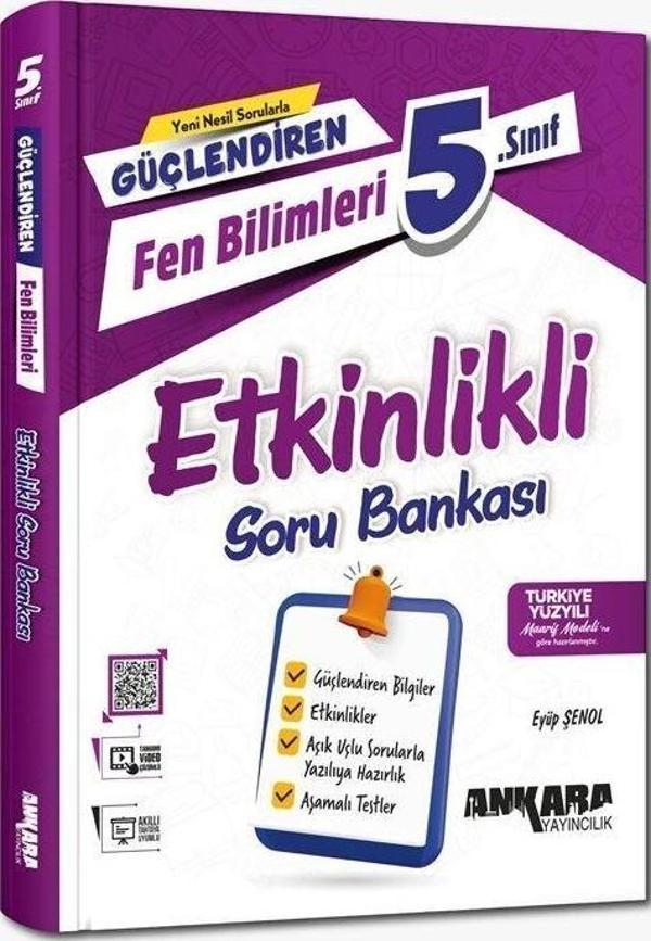5. Sınıf Fen Bilimleri Güçlendiren Etkinlikli Soru Bankası Ankara Yayıncılık - Ankara Yayıncılık - Image 1