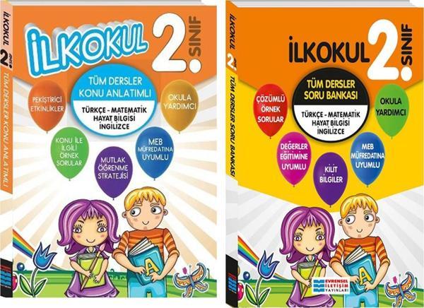 Evrensel İletişim 2.Sınıf Tüm Dersler Konu ve Soru Seti 2 Kitap - Evrensel İletişim Yayınları - Image 1