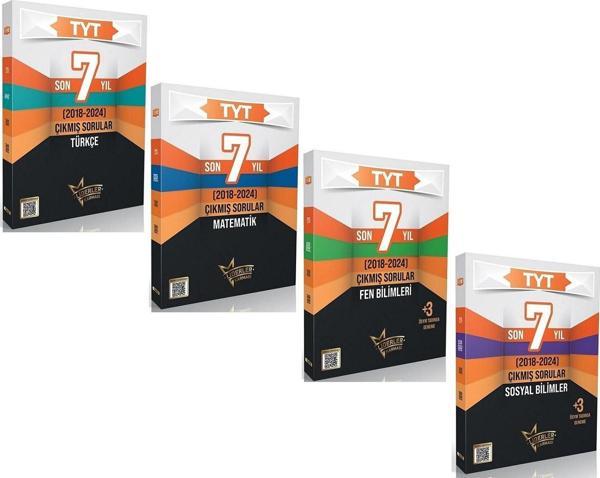 Liderler TYT Matematik Türkçe Fen Bilimleri ve Sosyal Bilgiler Son 7 Yıl Çıkmış Sorular Seti 4 Kitap - Liderler Karması - Image 1