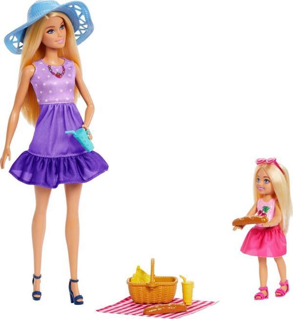 Barbie Malibu ve Chelsea Piknik Oyun Seti JBF43  - Image 1