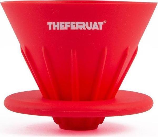 Theferruat V60 Silikon Dripper Kahve Demleme Ekipmanı - Image 1