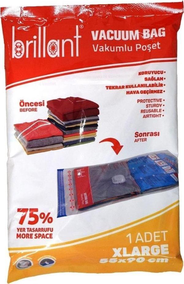 Brillant Vakum Hurç Poşet Tekli Xlarge 23702 - Image 1