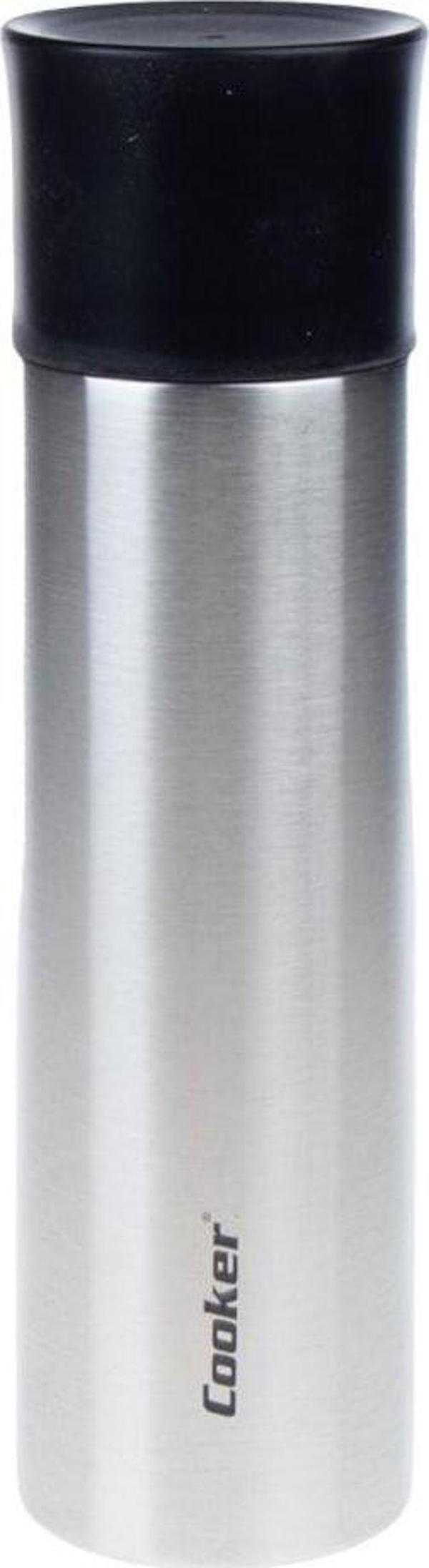 Cooker Ckr 2074 0.75 Lt Siyah Çelik Termos - Image 1