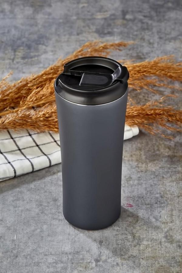 Cooker CKR-2050 Siyah 400 ML Bardaklı Paslanmaz Çelik Termos - Image 1