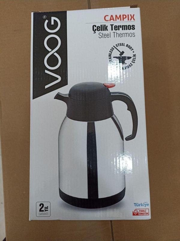 VOOG Campıx 2Lt Çelik Termos - Image 1