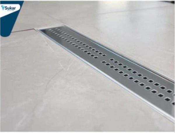 Duş Kanalı Paslanmaz Süzgeç  50 Çıkış 50 cm - Image 1