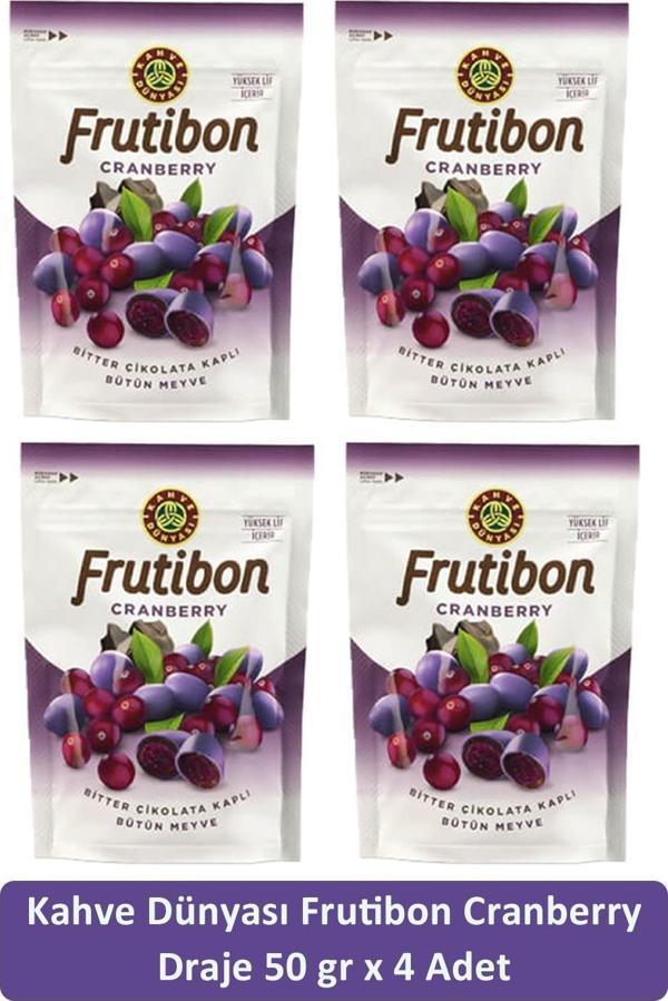 Kahve Dünyası Cranberry Frutibon 50 GR x 4 Adet - Image 1