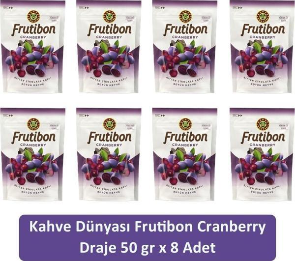Kahve Dünyası Cranberry Frutibon 50 GR x 8 Adet - Image 1