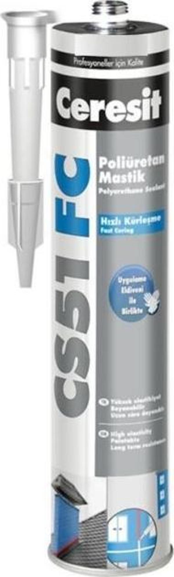 Ceresit Cs 51 Fc Pu Mastik Beyaz 280 ml - Image 1