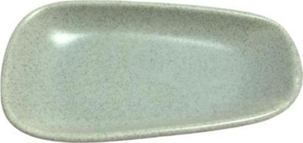 Keramika Kayık Tetra 15 Cm Artistik Mat Gri - Image 1
