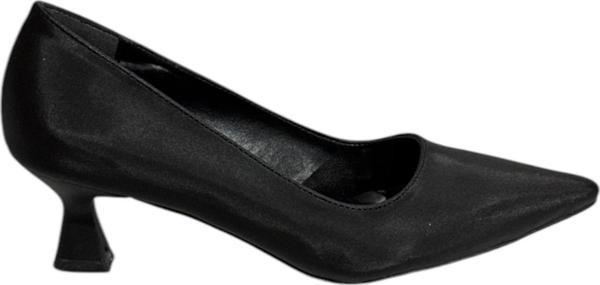 Mg Shoes T1001-1 Kadın İnce Topuklu Saten Ayakkabı (Yaz 25) - Image 1