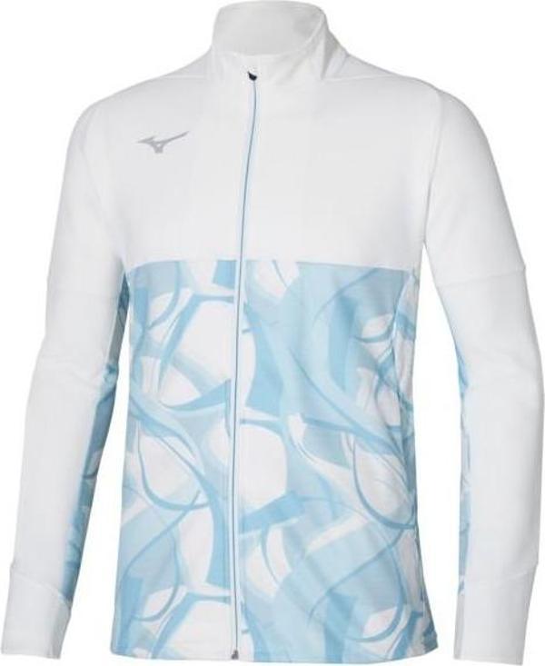 Paris Athlete Hybrid Warm Up Jacket Erkek Rüzgarlık Beyaz / Desenli - Image 1