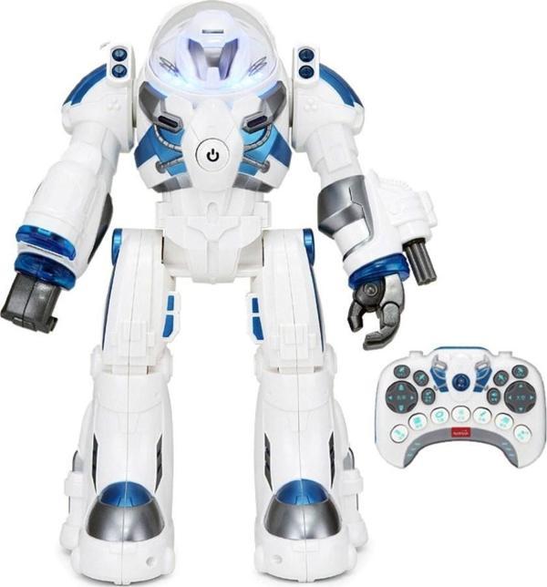 Rastar Rc Uzaktan Kumandalı Robot Spaceman Infrared Sesli ve Işıklı Beyaz - Image 1