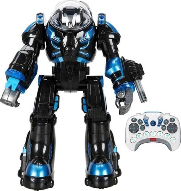 Rastar Rc Uzaktan Kumandalı Robot Spaceman Infrared Sesli ve Işıklı Siyah - Image 1