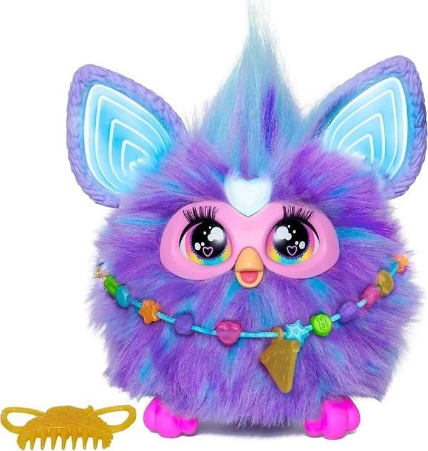 Etkileşimli Pelüş Furby İnteraktif Peluş, Fioletowa  - Image 1