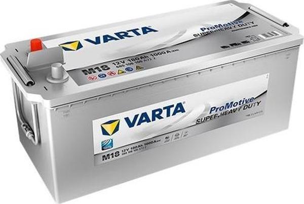 Varta M18 12V 180 Ah 1000A Promotive Super Heavy Duty Akü (Üretim Tarihi:2024) - Eski Akü İadesiz - Image 1