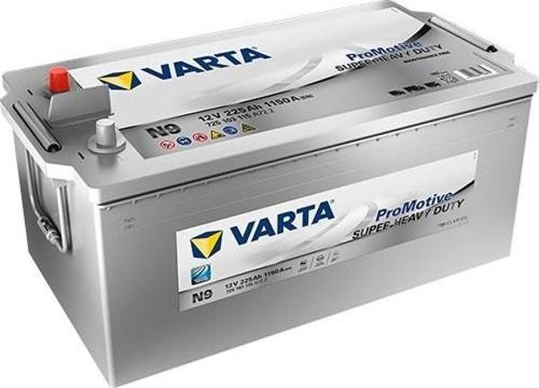 Varta N9 12V 225AH 1150A Promotive Super Heavy Duty (Üretim Tarihi:2024) - Eski Akü İadesiz - Image 1
