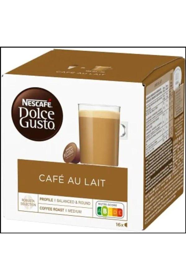 Nescafe Dolce Gusto Coffee Cafe Au Lait 16 Kapsül - Image 1