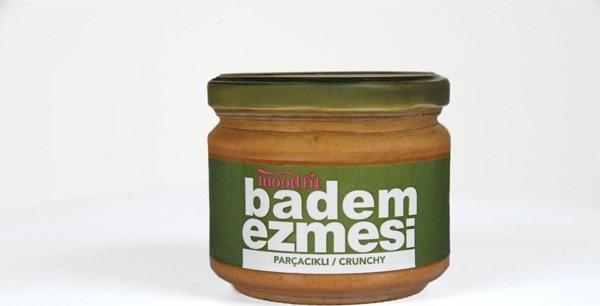 Moodfit Badem Ezmesi Parçacıklı/Crunchy 300 Gr Iri Badem Parçacıklı - Image 1