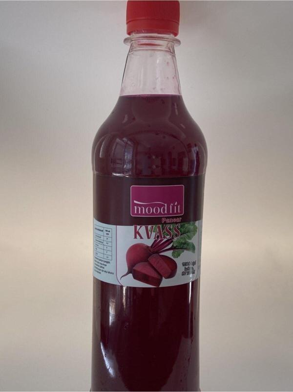 Moodfit Pancar Kvass Yarım Litre Fermente Doğal Ürün,Ev Yapımı - Image 1