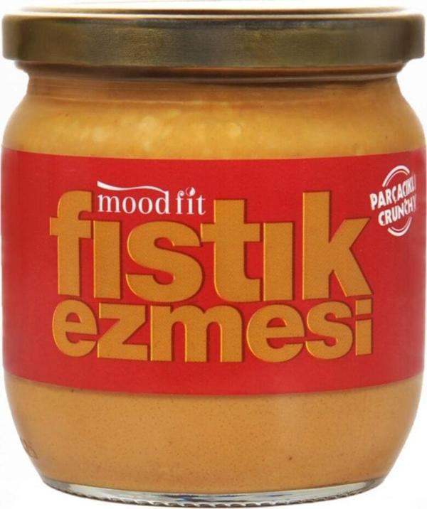 Moodfit Parcacikli Crunchy Fistik Ezmesi 360 Gr %70 Fistik Icermekte - Image 1