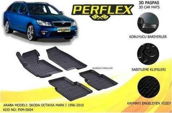 Perflex Paspas 3D Havuzlu Octavia 1996-2010 - Image 1
