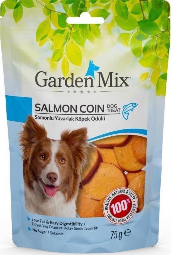 Garden Mix Somonlu Yuvarlak Köpek Ödülü 75 Gr - Image 1