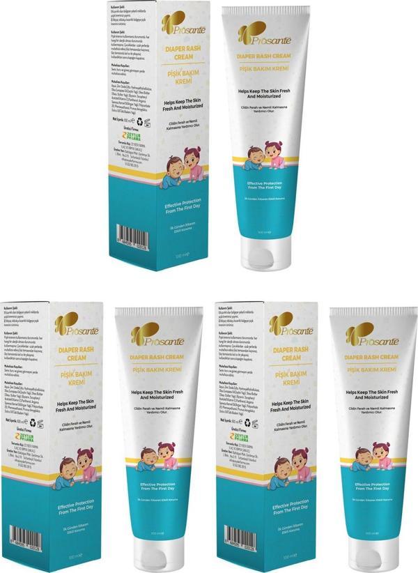 Prosante Pişik Bakım Kremi 100 ml x 3 Adet - Image 1