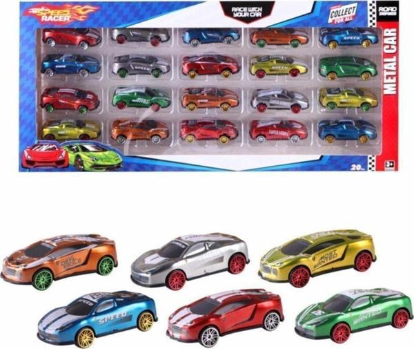 Toysan 20 Li Speed Racer Diecast Metal Araba Toy-35 - Image 1