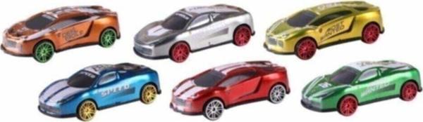 Speed Car 10'lu Metal Die-cast Araba Hot Wheels Benzeri Oyuncak Model Araba Seti - Image 1