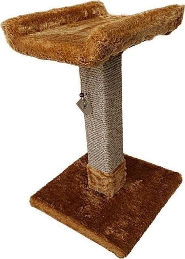 Botar Relax Tırmalama Kedi Yatağı 40-40-50cm Camel - Image 1
