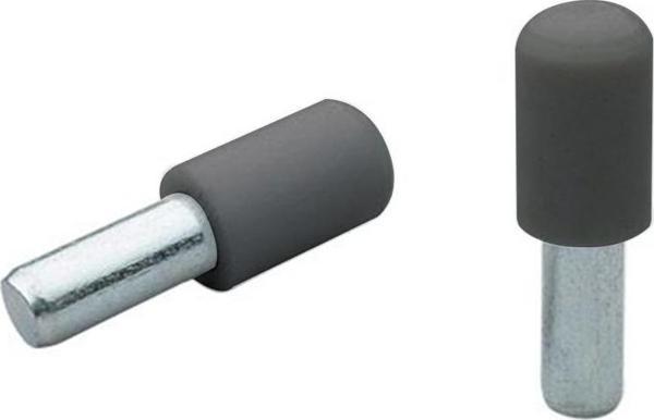 PLASTİK BAŞLI METAL RAF PİMİ 5 MM GRİ ( 100 ADET ) - Image 1