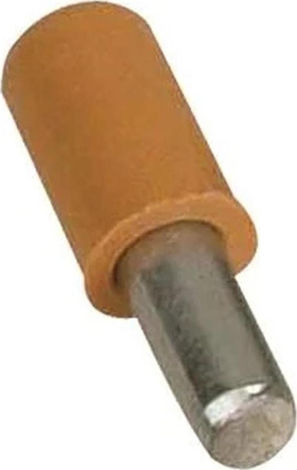 PLASTİK BAŞLI METAL RAF PİMİ 5 MM MEŞE ( 100 ADET ) - Image 1